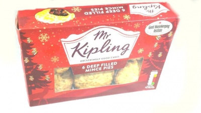 Mr Kipling 6 Deep Filled Mince Pies 6 (Dec 23) RRP £1.75 CLEARANCE XL £0.89 or 2 for £1.50